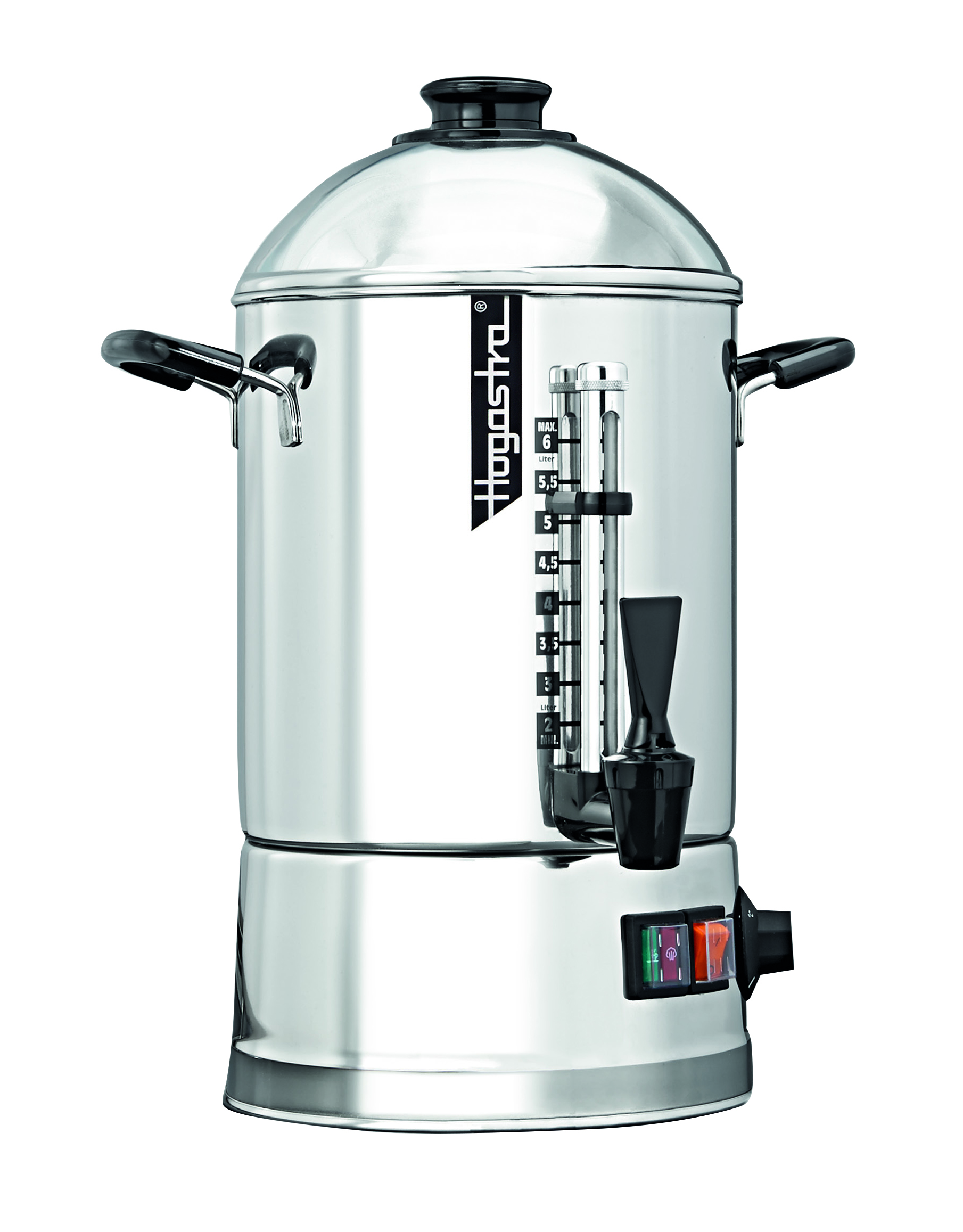 Hogastra Heißwasserautomat HWT 6 CLASSIC Line mit Domdeckel, 2 - 6 Liter