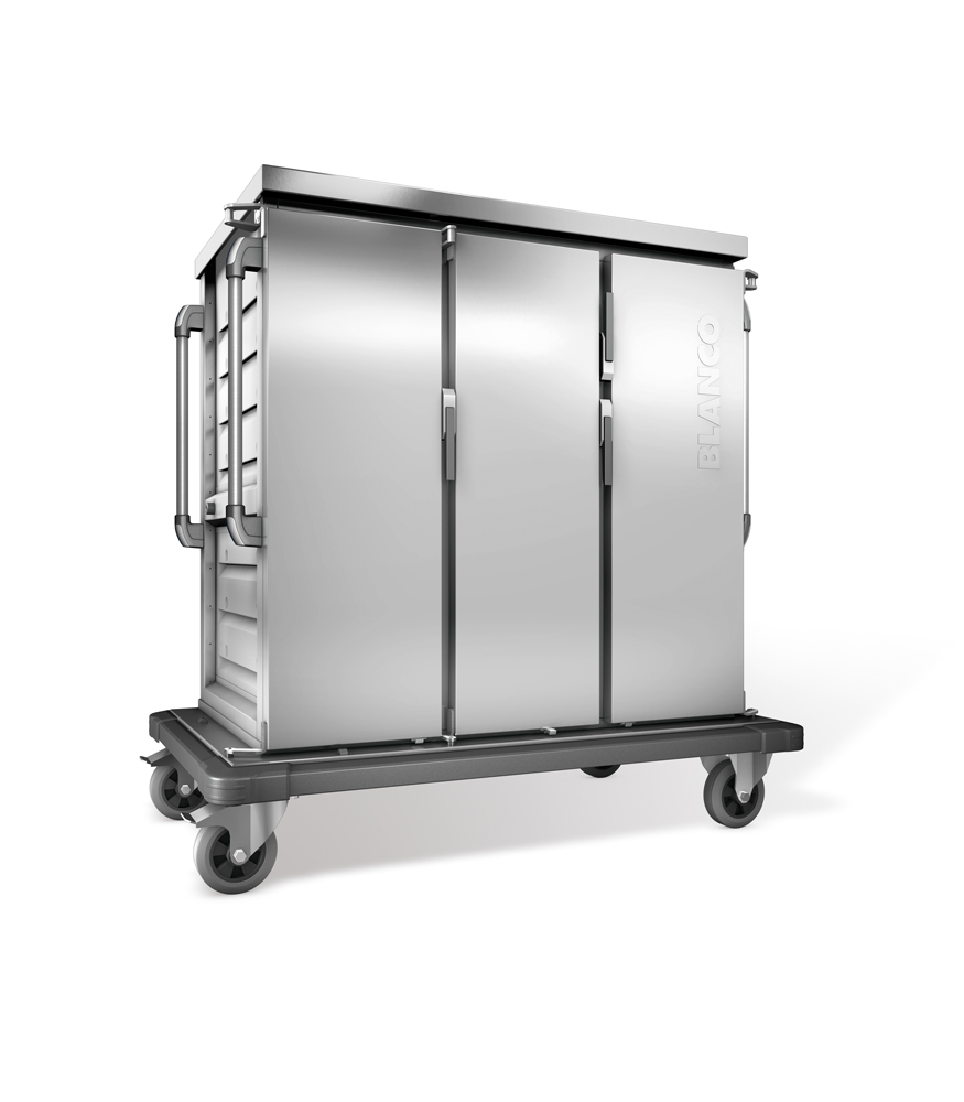 B.PRO Tablett Transportwagen TTW 24-115 EDG, für 24 Gastronorm-Tabletts