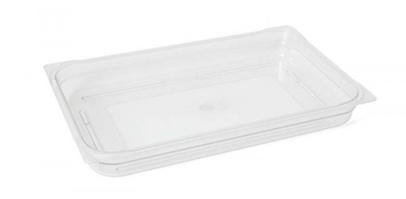 Rieber GN-Behälter 1/1 aus Polycarbonat / Art.Nr.: 84210104 Tiefe in mm: 65 / Inhalt 5,3 Liter