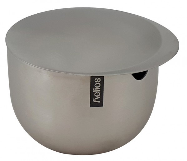Helios Edelstahl Zuckerdose mit Deckel "Serve Sugar", 0,4 Liter, matt