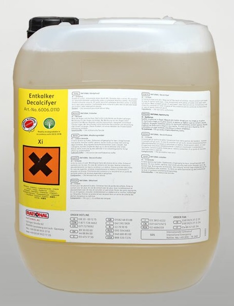 Rational Entkalker 10 Liter | Mindestbetellmenge 4 Kanister