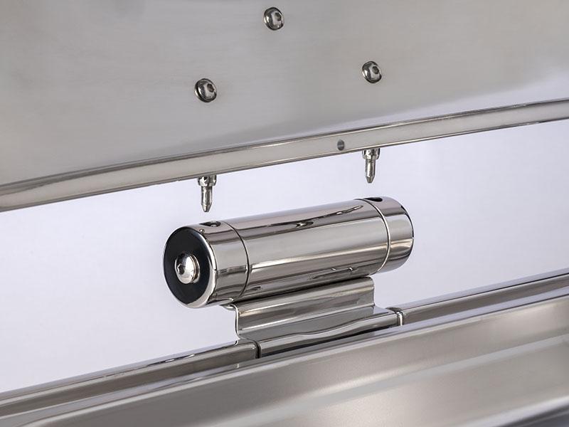 APS GN 1/1 Chafing Dish "EASY INDUCTION" inkl. 1 Gestell, 1 Wasserbecken, 1 Deckel, 1 GN-Behälter 1/1 | ohne Induktionsplatte