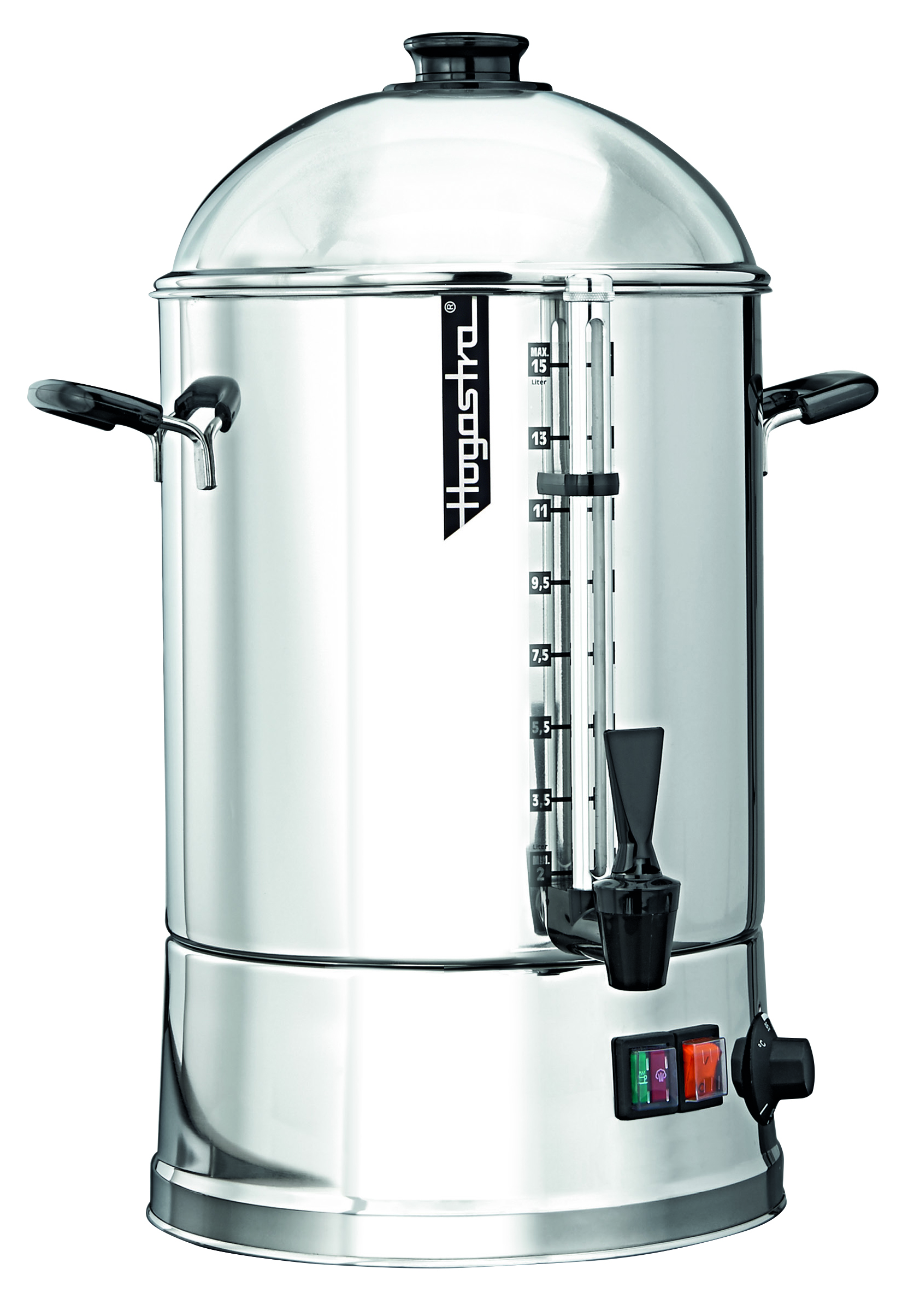 Hogastra Heißwasserautomat HWT 15 CLASSIC Line mit Domdeckel, 2 - 15 Liter