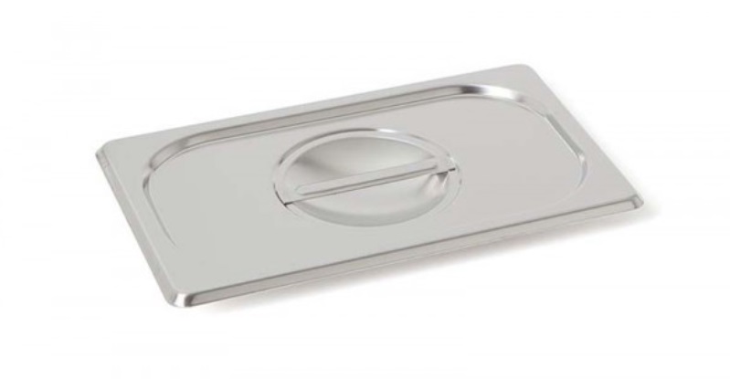 Rieber Flachdeckel GN 1/4 aus Edelstahl