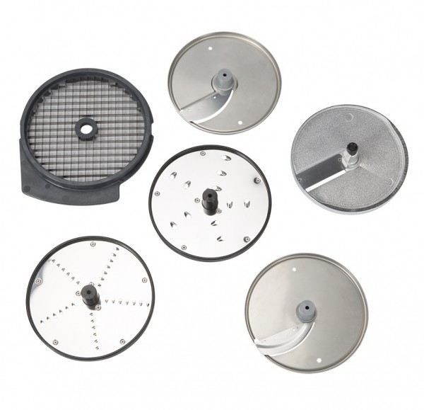 DITO SAMA Scheiben-Set PROFI Prep4You 2mm/5mm/10mm Schneidscheiben und 3mm/7mm Reibscheiben, 10mm Würfelgatter