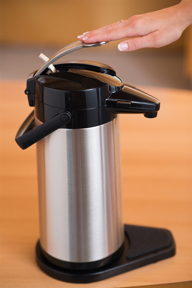 Bonamat Isolierkanne Airpot Furento 2,2 Liter mit Druckhebel