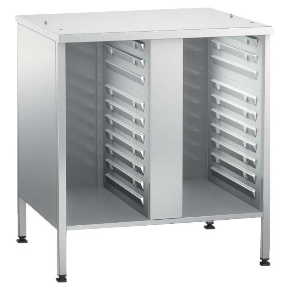 Rational Untergestelle UG III Version UltraVent, Typ 6-1/1, erhöht für Installation einer Abluft- oder Kondensationshaube