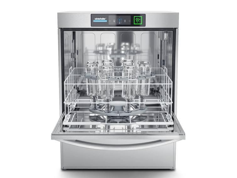 Winterhalter Flaschenkorb mit Flaschenkorbatapter