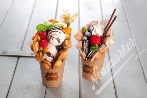 Neumärker Bubble Waffel Backplattensatz für SWiNG-Backsystem