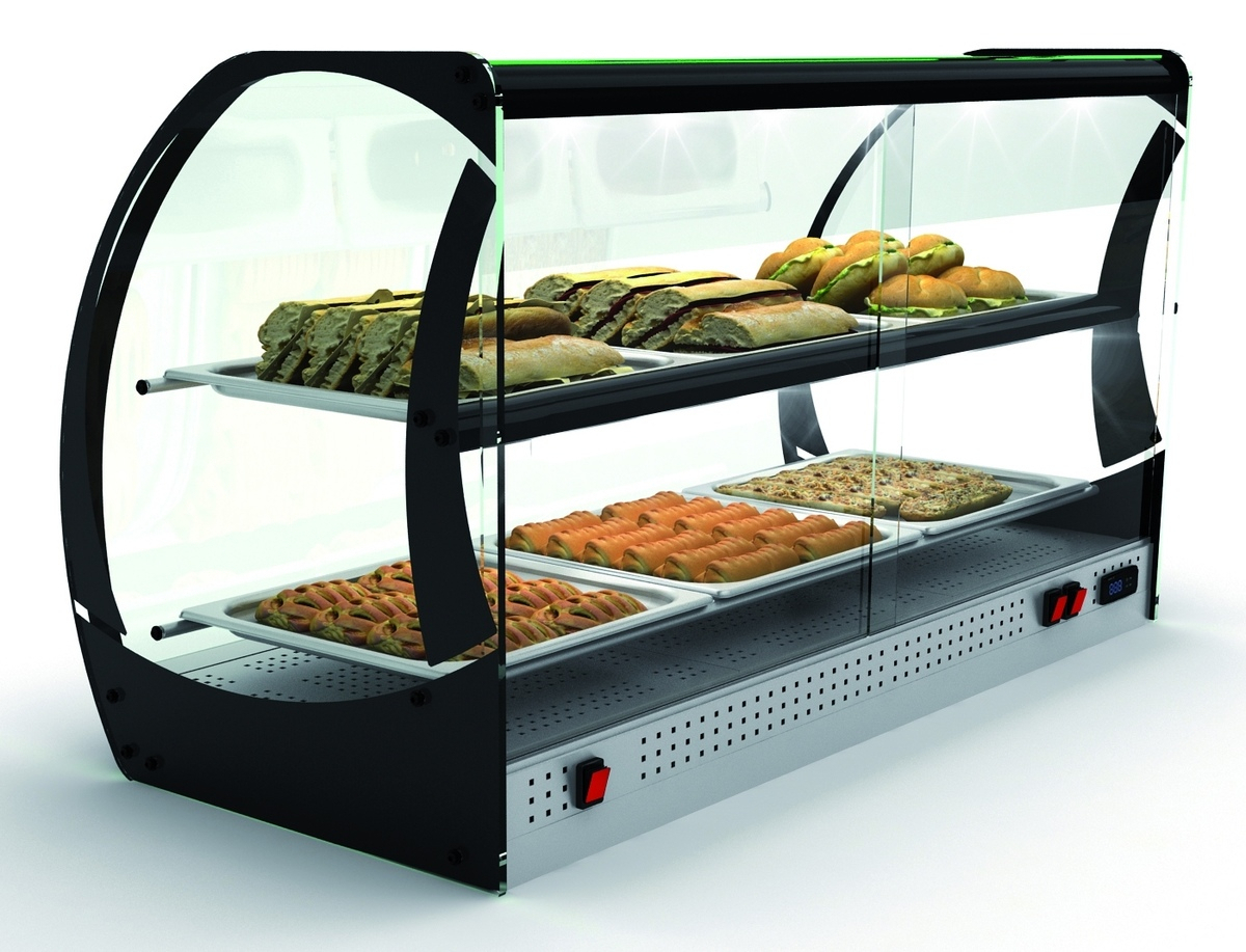 Neumärker Warmhaltevitrine Honda 6x 2/3 GN x 20 mm