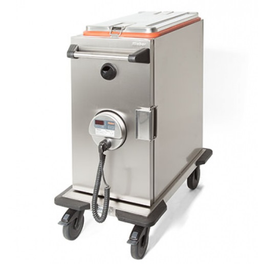 Rieber thermoport® 1600 DU, Edelstahl, Frontlader, fahrbar, mit Ausgabeoption, beheizbar / Art.Nr. 85010903