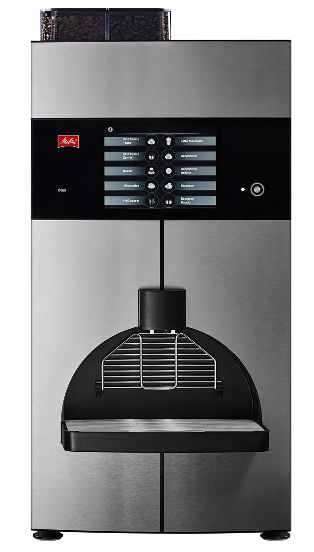 Melitta Kaffeevollautomat Melitta® cup III | Kaffeespezialitäten und Kakao