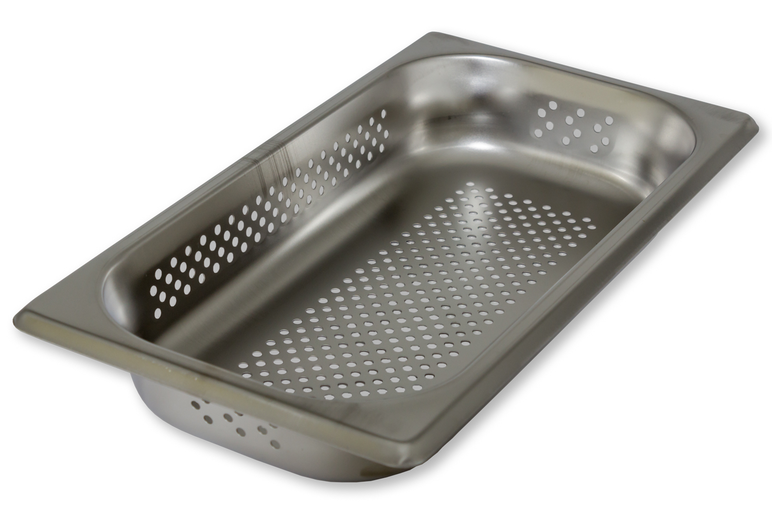 Rieber GN-Behälter 1/3 gelocht aus Edelstahl / zum Einsetzen in geschlossene GN-Behälter