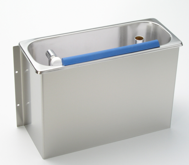 Stöckel Portioniererspüle mit Portioniererdusche, Wandhalterung| Modell 55