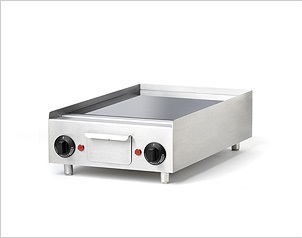 Weisser Glaskeramik Grillplatte Modell CG 30 T