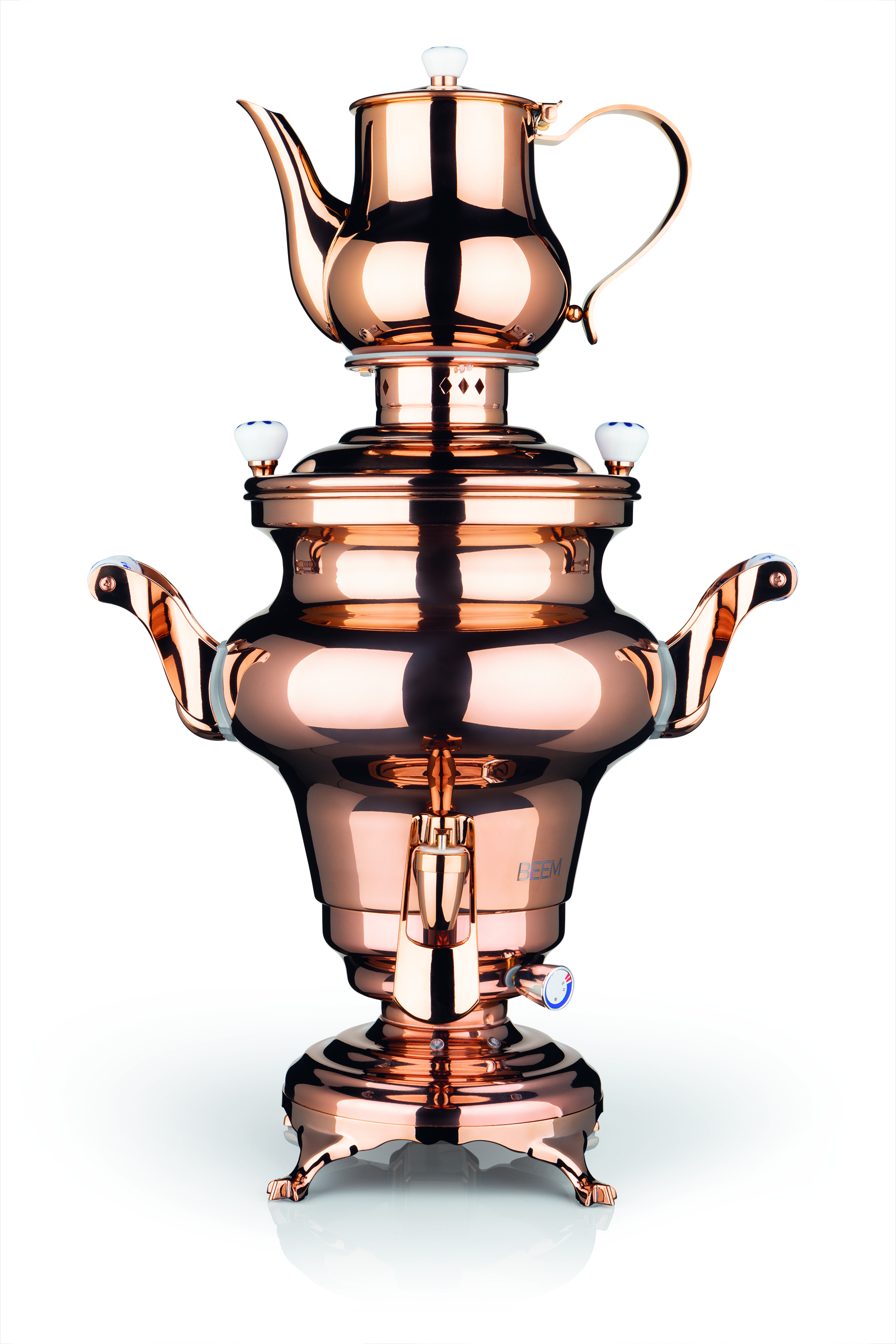 BEEM Samowar Rebecca+ mit Dispenser 5 Liter Rosé