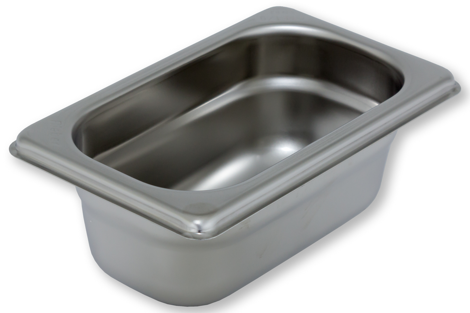 Rieber GN-Behälter 1/9 aus Edelstahl / Art.Nr. 84010145 Tiefe in mm: 65 / Inhalt 0,5 Liter