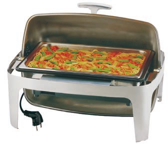 APS Elektro Rolltop-Chafing Dish "ELITE" GN 1/1 100 mm  14 Liter
