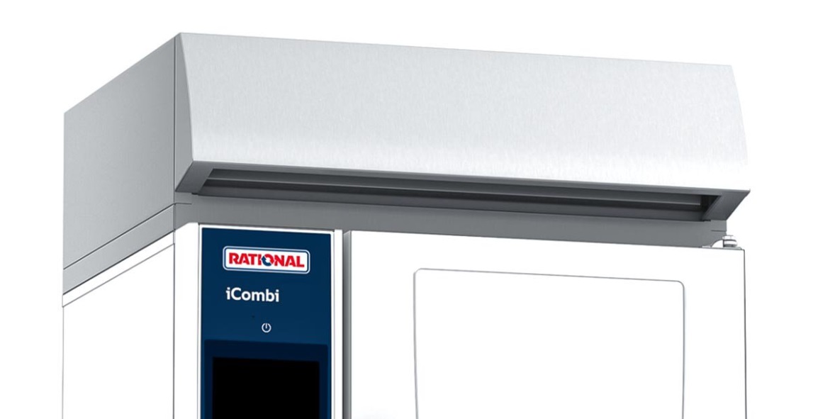 Rational Dunstabzugshaube für Typen 6-2/1 und 10-2/1