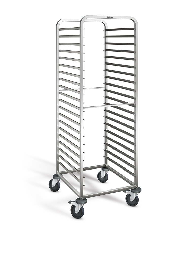 AltInfoB.PRO Regalwagen RWR 161-20 für 20x GN 2/1 od. 40x GN 1/1, mit stahlverzinkten Rollen / Art.Nr. 568498