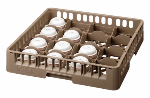 Bartscher Gläserkorb, 16 Fächer Innenhöhe 83 mm