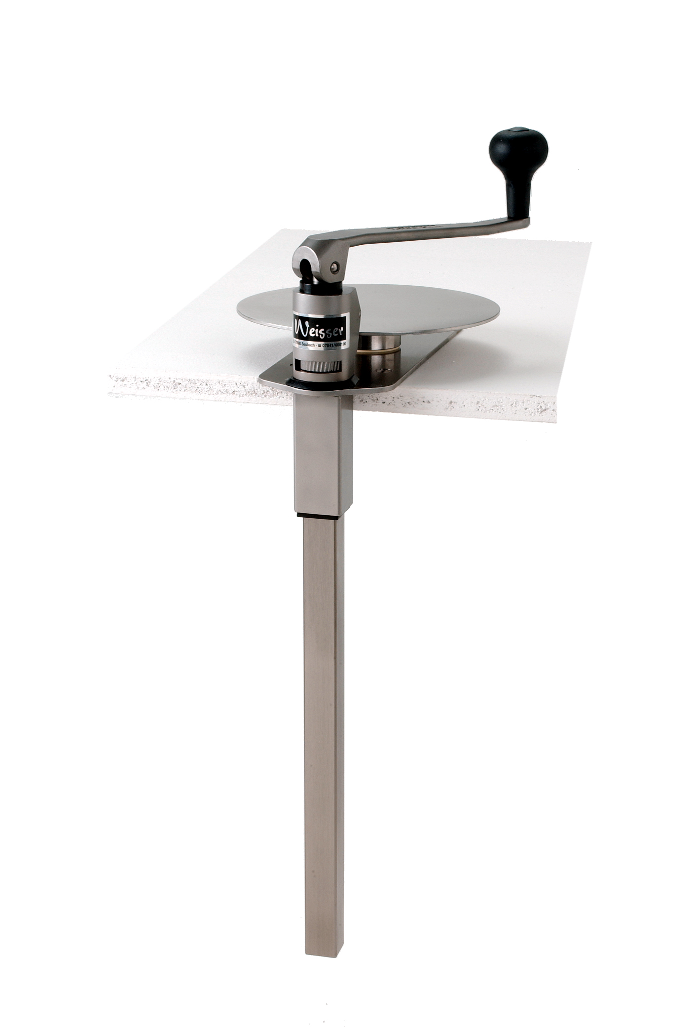 Weisser Hand-Dosenaufschneider DO 101